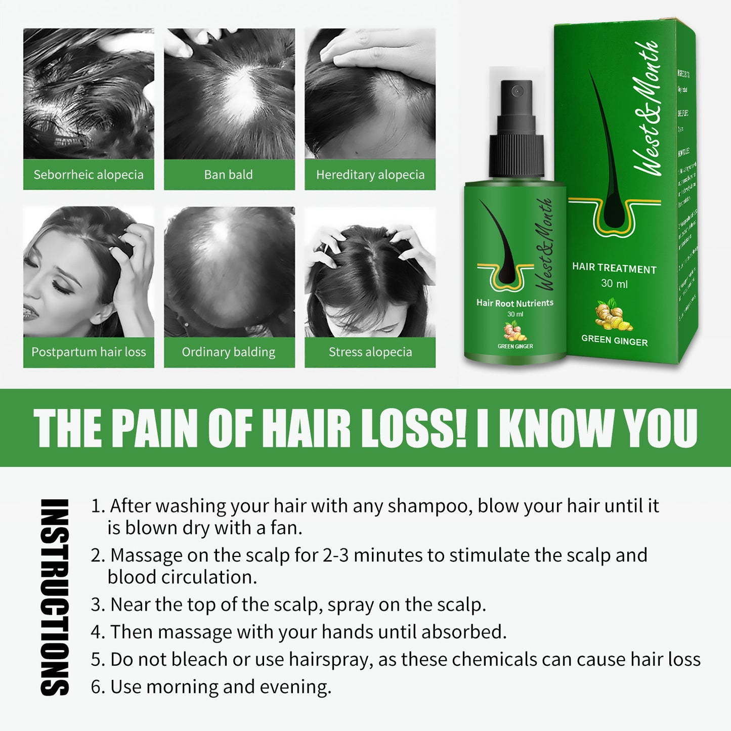 Sparkery West and Month Hair Booster