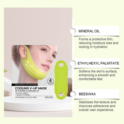 Moisturizing, Skin-smoothing, Deeply Hydrating 3D Ear-loop Facial Mask