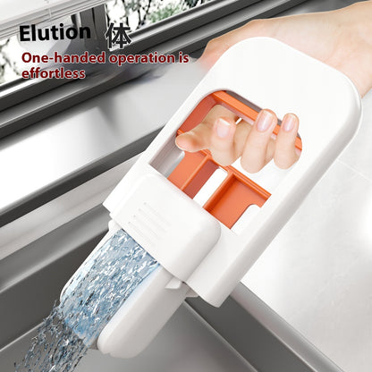 Handheld Mini Foldable Desktop Mop Small Cotton Mops Sponge Cleaning Tool For Bathroom Kitchen Desktop Glass Living Room Car