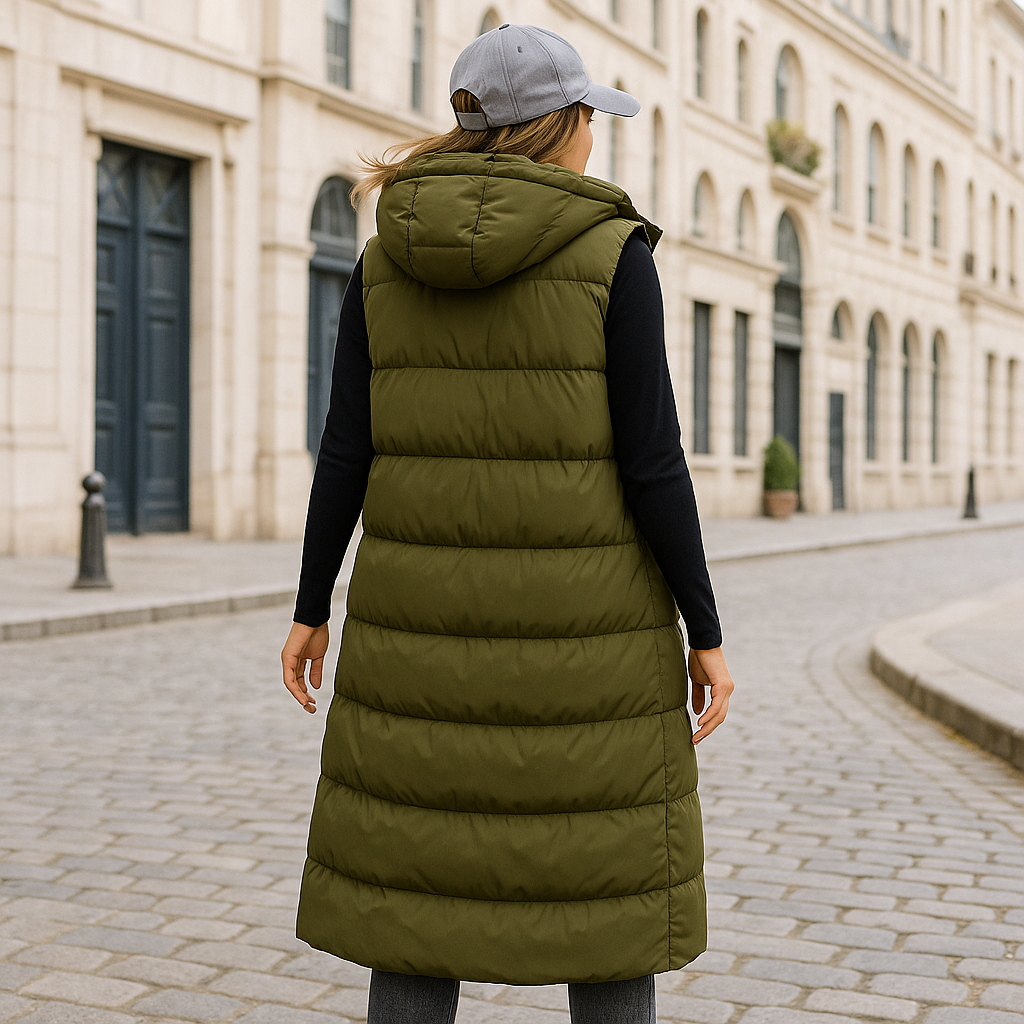 Long Puffer Vest
